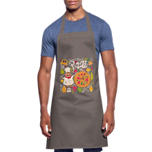 Lade das Bild in den Galerie-Viewer, Küchenschürze für Männer - Pizza - Grau

