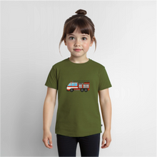 Lade das Bild in den Galerie-Viewer, Kinder Premium T-Shirt - Feuerwehr - Khaki
