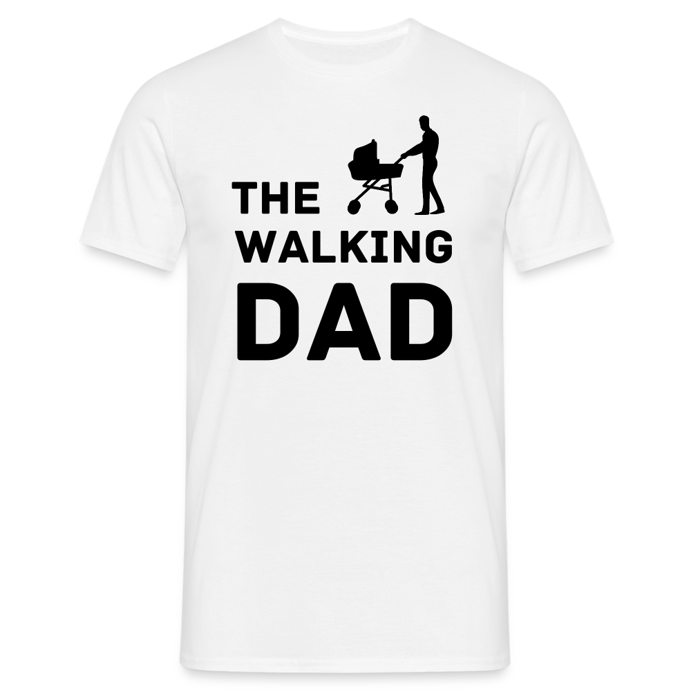 Männer T-Shirt - The Walking Dad - Weiß