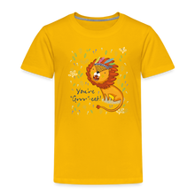 Lade das Bild in den Galerie-Viewer, Kinder Premium T-Shirt - Du bist großartig! - Sonnengelb
