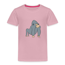 Lade das Bild in den Galerie-Viewer, Kinder Premium T-Shirt mit Gorilla - Hellrosa
