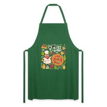 Lade das Bild in den Galerie-Viewer, Küchenschürze für Männer - Pizza - Grün
