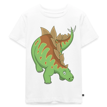 Lade das Bild in den Galerie-Viewer, Kinder Premium T-Shirt - Dinosaurier Stegosaurus - Weiß
