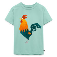 Lade das Bild in den Galerie-Viewer, Kinder Premium T-Shirt - Hahn - Mint 
