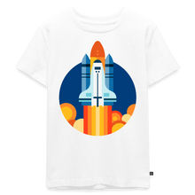 Lade das Bild in den Galerie-Viewer, Kinder Premium T-Shirt - Space Shuttle startet - Weiß
