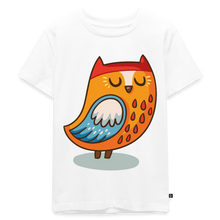 Lade das Bild in den Galerie-Viewer, Kinder Premium T-Shirt - Eule - Weiß
