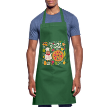 Lade das Bild in den Galerie-Viewer, Küchenschürze für Männer - Pizza - Grün
