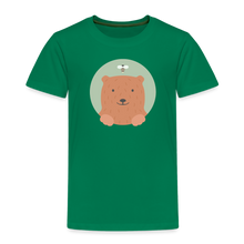 Lade das Bild in den Galerie-Viewer, Kinder Premium T-Shirt - Bär und Biene - Kelly Green
