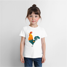 Lade das Bild in den Galerie-Viewer, Kinder Premium T-Shirt - Hahn - Weiß
