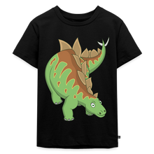 Lade das Bild in den Galerie-Viewer, Kinder Premium T-Shirt - Dinosaurier Stegosaurus - Schwarz
