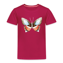 Lade das Bild in den Galerie-Viewer, Kinder Premium T-Shirt mit Schmetterling - dunkles Pink
