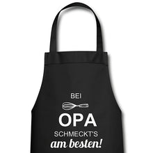 Lade das Bild in den Galerie-Viewer, Kochschürze für Männer - bei OPA schmeckt&#39;s am besten!

