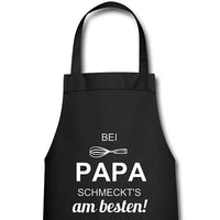 Lade das Bild in den Galerie-Viewer, Kochschürze für Männer - bei PAPA schmeckt&#39;s am besten!
