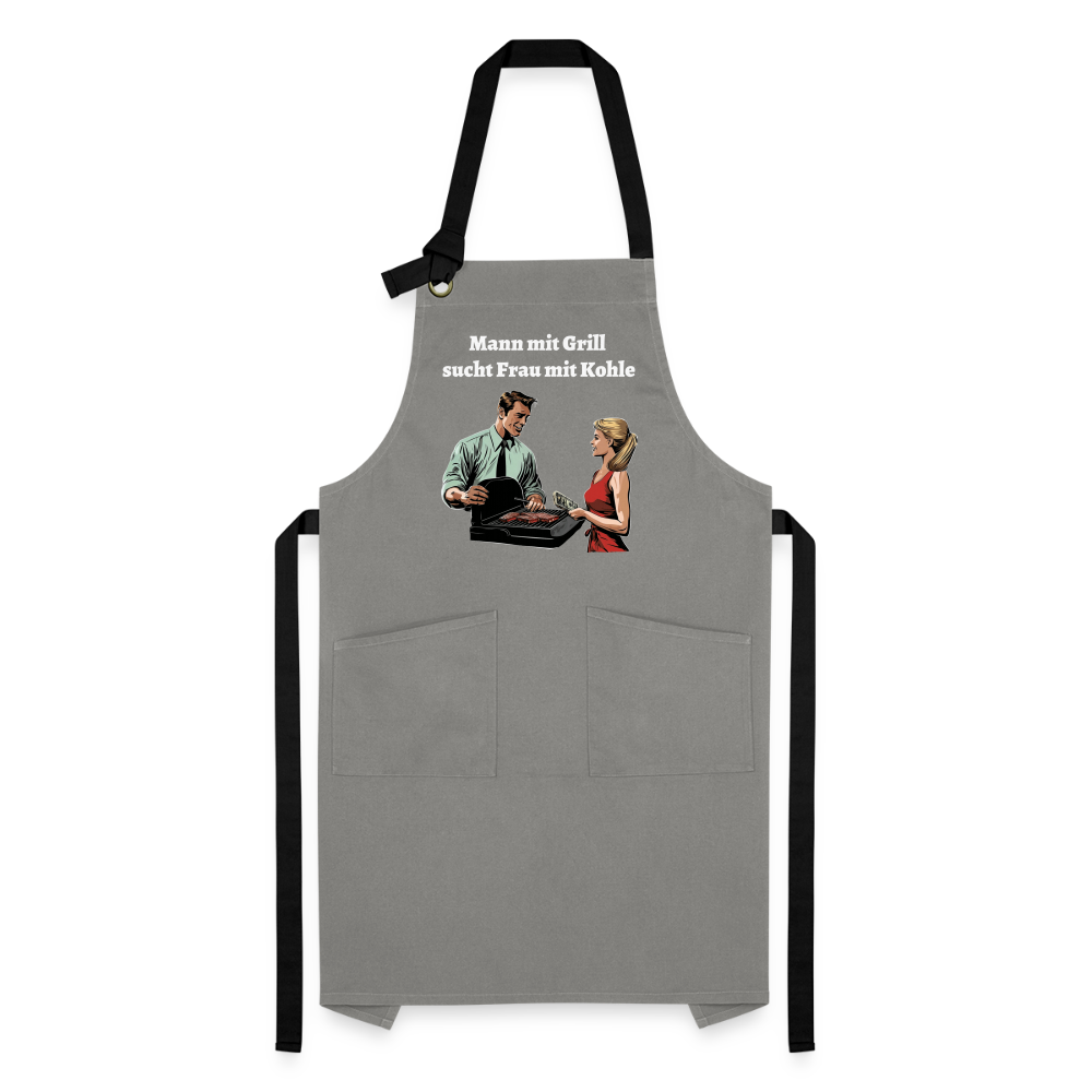 Lustige Kochschürze "Ich Brauche Keine Rezepte, Ich Bin Italiener" – Mit Taschen, Verstellbar