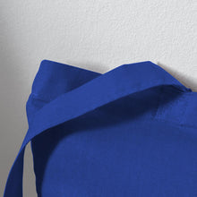 Lade das Bild in den Galerie-Viewer, Jutebeute mit Vintage Kassette - Royalblau

