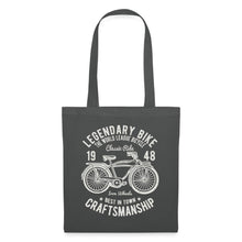 Lade das Bild in den Galerie-Viewer, Vintage Jutebeutel Legendary Bike - Graphite

