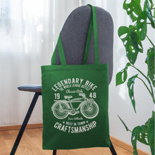 Lade das Bild in den Galerie-Viewer, Vintage Jutebeutel Legendary Bike - Fichte
