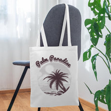 Lade das Bild in den Galerie-Viewer, Vintage Jutebeutel Palm Paradise - Weiß

