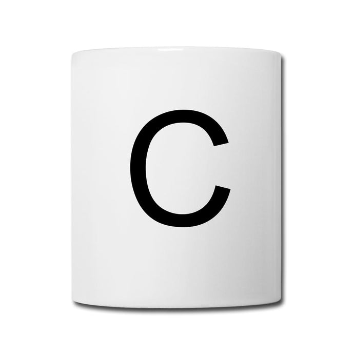 Design Letters Buchstaben C - Weiß