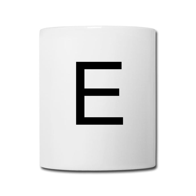 Design Letters Buchstaben E - Weiß