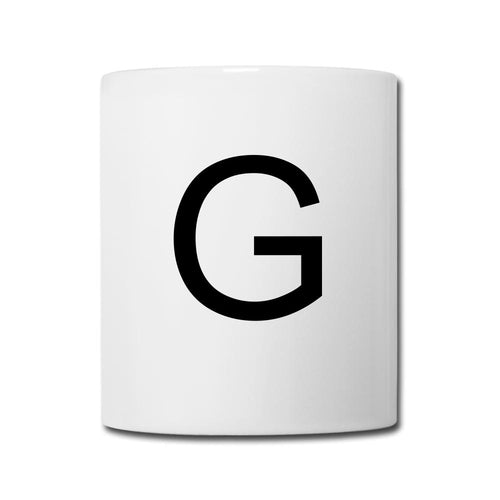 Design Letters Buchstaben G - Weiß
