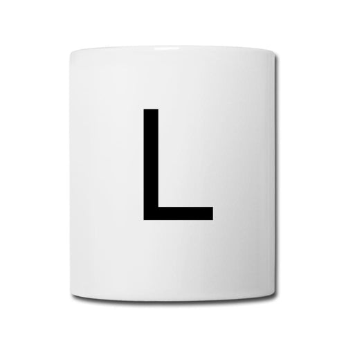 Design Letters Buchstaben L - Weiß