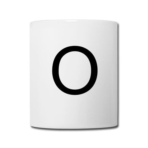 Design Letters Buchstaben O - Weiß