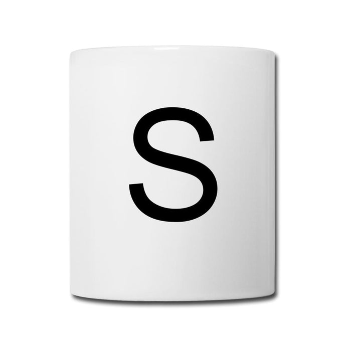 Design Letters Buchstaben S - Weiß