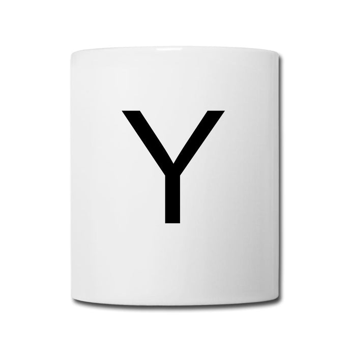 Design Letters Buchstaben Y - Weiß