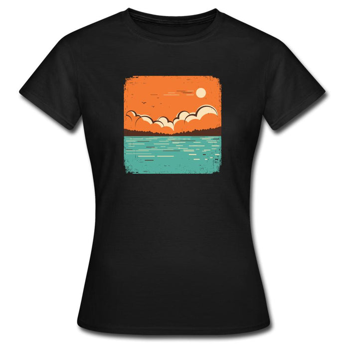 Frauen T-Shirt - Vacation - Schwarz
