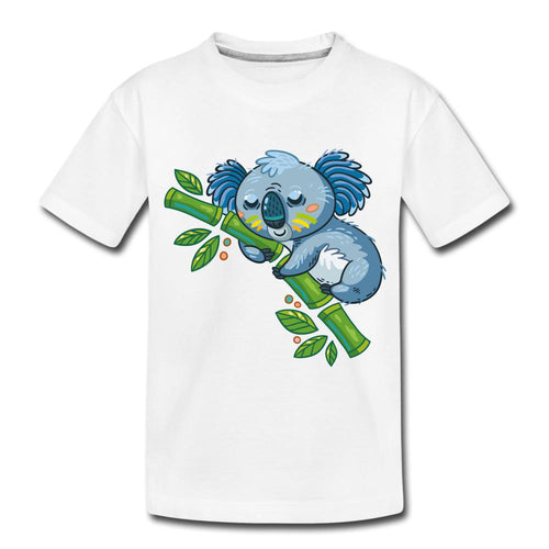 Kinder T-Shirt - Koalabär - Weiß