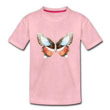Lade das Bild in den Galerie-Viewer, Kinder T-Shirt mit Schmetterling - Hellrosa
