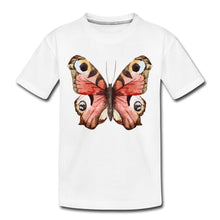 Lade das Bild in den Galerie-Viewer, Kinder T-Shirt - Schmetterling - Weiß
