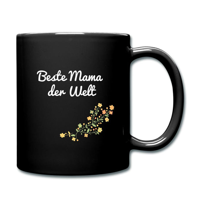 Beste Mama der Welt Tasse - Schwarz