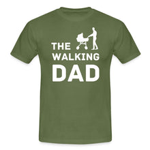 Lade das Bild in den Galerie-Viewer, Männer T-Shirt - The Walking Dad - Militärgrün
