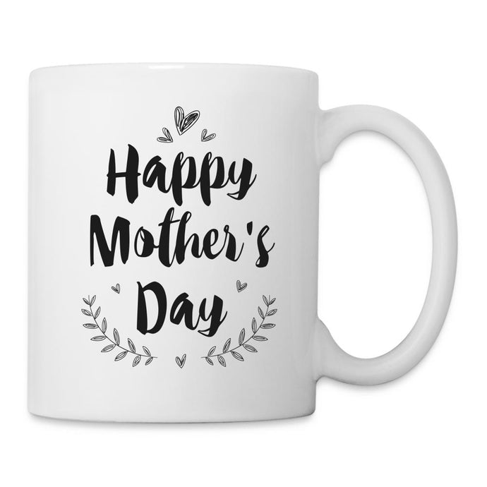 Muttertag Tasse - Happy Mother's Day - Weiß