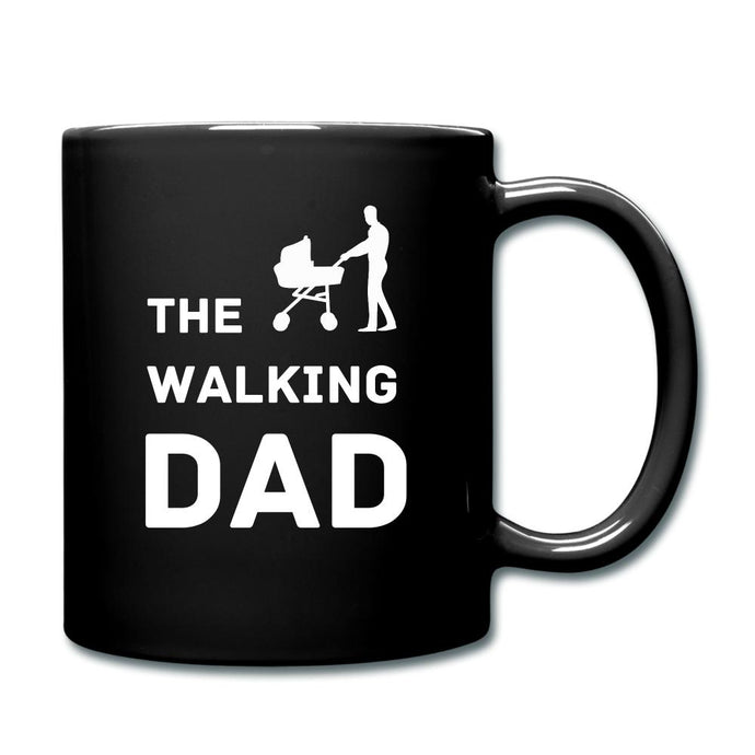 Papa Tasse schwarz - The Walking Dad - Schwarz