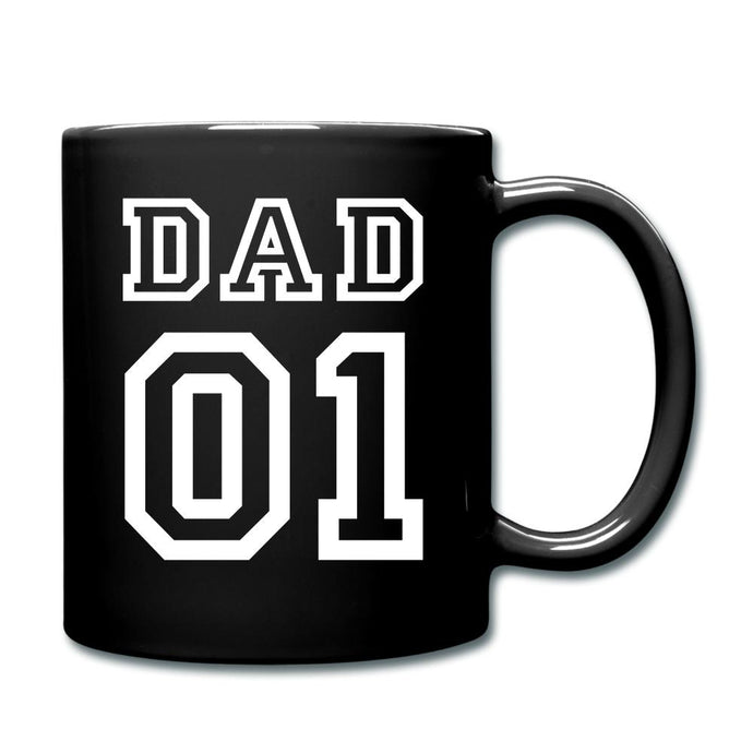 Papa Tasse schwarz - Vatertag - Dad 01 - Schwarz