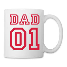 Lade das Bild in den Galerie-Viewer, Papa Tasse weiß - Vatertag - Dad 01 - Weiß
