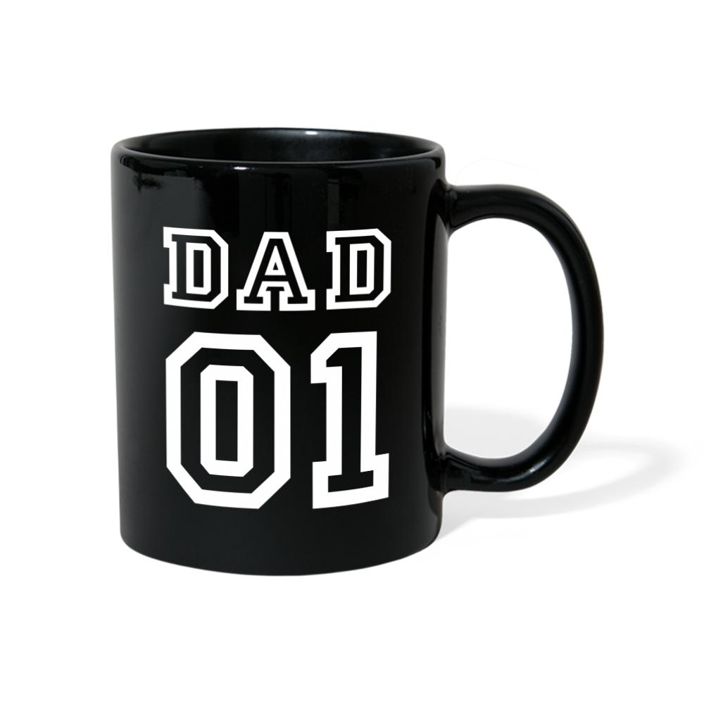 Papa Tasse schwarz - Vatertag - Dad 01 - Schwarz