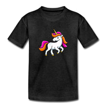 Lade das Bild in den Galerie-Viewer, Kinder T-Shirt - Unicorn - Anthrazit

