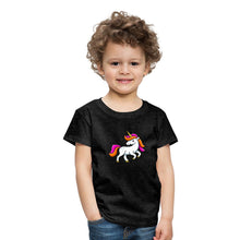 Lade das Bild in den Galerie-Viewer, Kinder T-Shirt - Unicorn - Anthrazit
