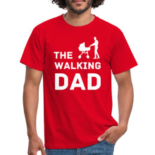 Lade das Bild in den Galerie-Viewer, Männer T-Shirt - The Walking Dad - Rot
