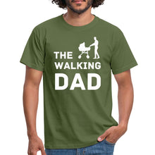 Lade das Bild in den Galerie-Viewer, Männer T-Shirt - The Walking Dad - Militärgrün
