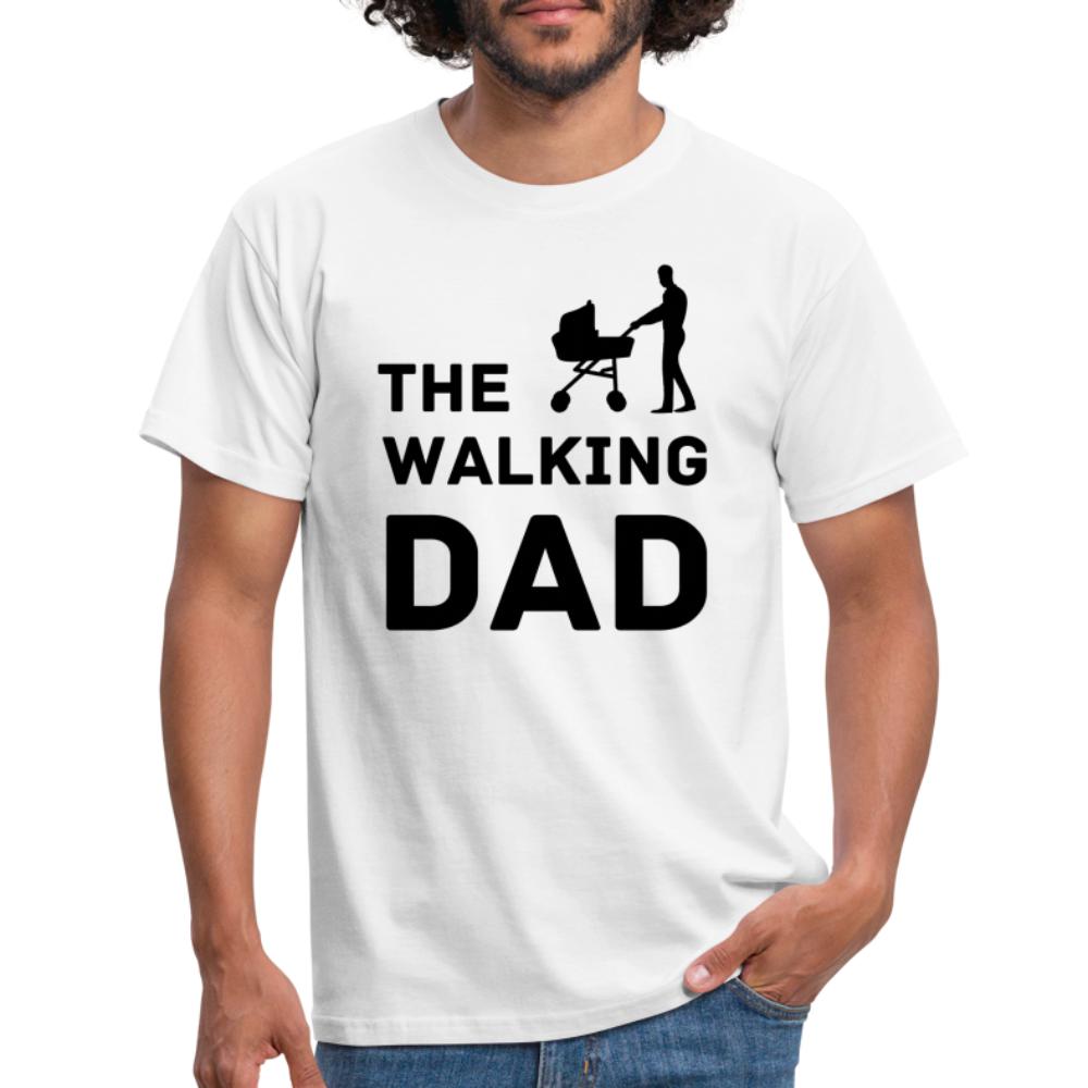 Männer T-Shirt - The Walking Dad - Weiß