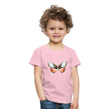 Lade das Bild in den Galerie-Viewer, Kinder T-Shirt mit Schmetterling - Hellrosa
