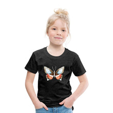 Lade das Bild in den Galerie-Viewer, Kinder T-Shirt mit Schmetterling - Anthrazit
