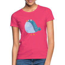 Lade das Bild in den Galerie-Viewer, Frauen T-Shirt mit süßem Vogel - Azalea
