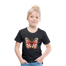 Lade das Bild in den Galerie-Viewer, Kinder T-Shirt - Schmetterling - Schwarz
