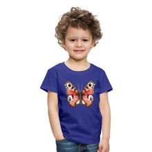 Lade das Bild in den Galerie-Viewer, Kinder T-Shirt - Schmetterling - Königsblau
